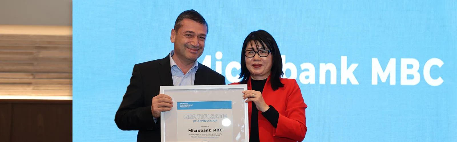 Award for Supporting Women's Economic Empowerment